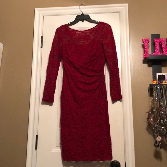 Ralph Lauren Dresses & Skirts - Red lace Ralph Lauren dress Ralph Lauren Dresses & Skirts - Red lace Ralph Lauren dress